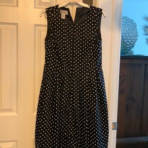 Chadwick polka dot dress